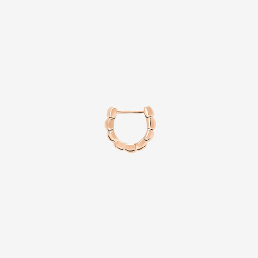 9Kt Rose Gold Granelli Earring Dodo DHC3001_GRANX_0009R