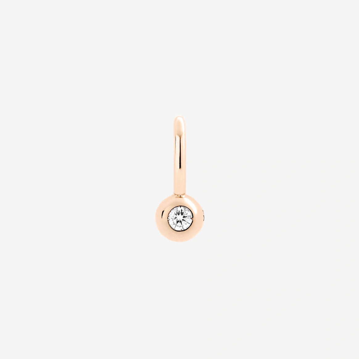 Bubbles Pendant 9 kt Rose Gold White Diamond Dodo DMC4001_BOLLI_DB09R