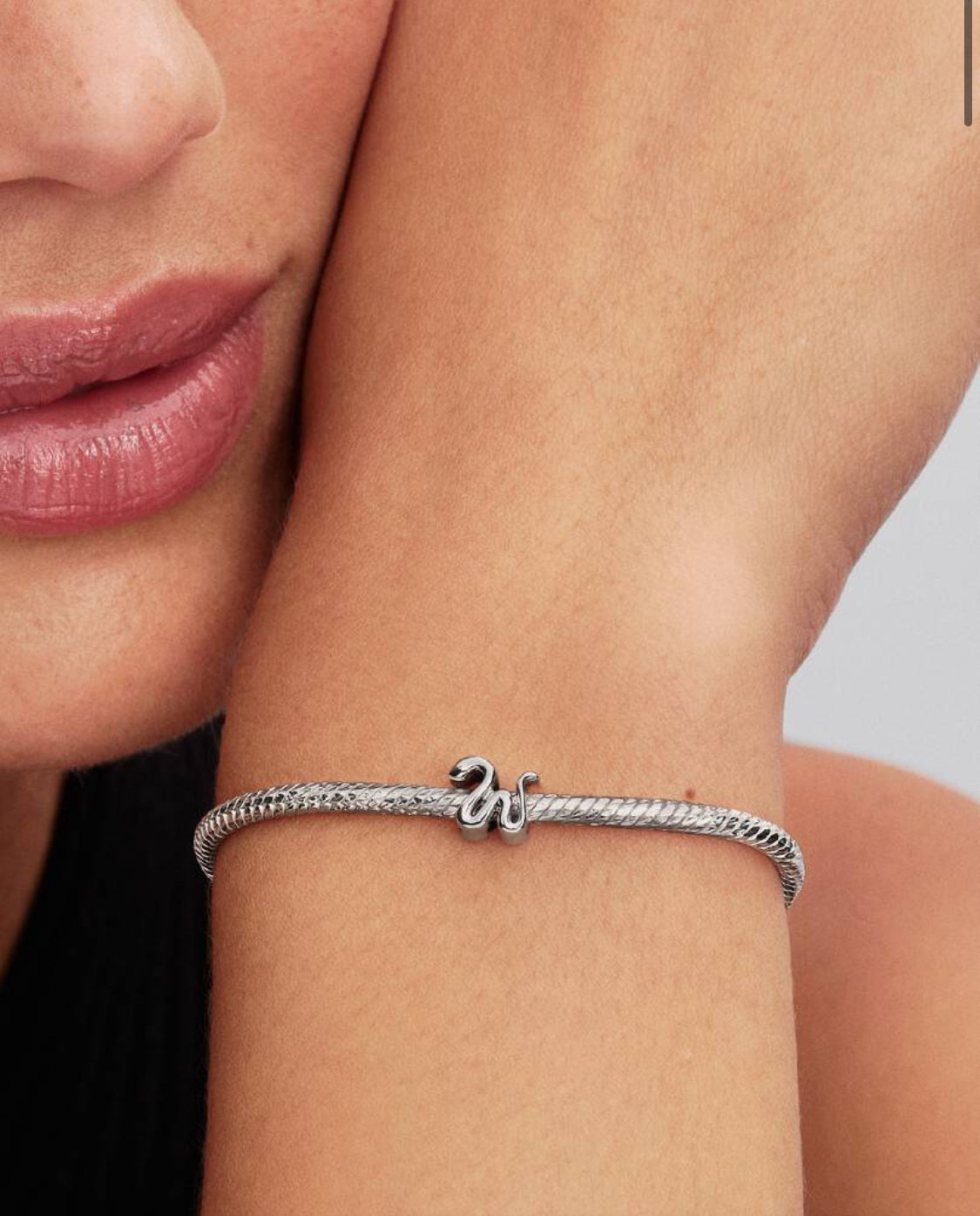 Mini Charm Serpente Argento Sterling 925 Pandora 794520C00