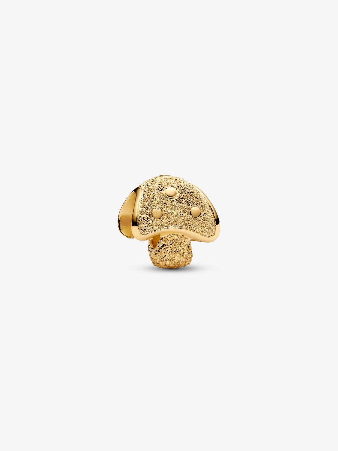 Mini Charm Fungo effetto diamantato
Placcatura in Oro 14k Pandora 764048C00