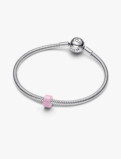 Mini Charm Vetro di Murano Rosa Pandora 794773C05