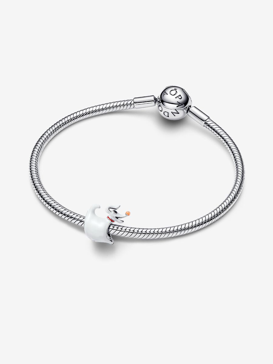 Disney, The Nightmare Before Christmas, Zero che si illumina al buio Argento Sterling 925 Pandora 794026C01