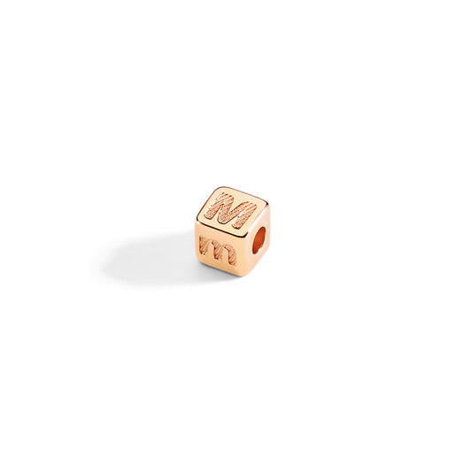 Componente Cubetto M Argento Dorato Dodo DUC3012-LETMC-00RAG