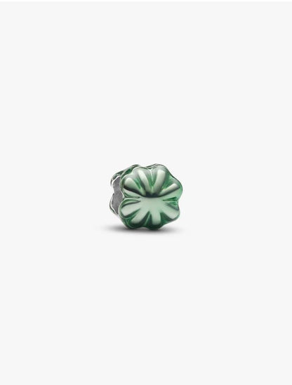 Mini Charm Quadrifoglio effetto metallico verde Pandora 794817C01