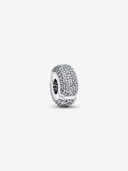 Clip Pavè Fascia Tripla Argento Sterling 925 Pandora 794032C01