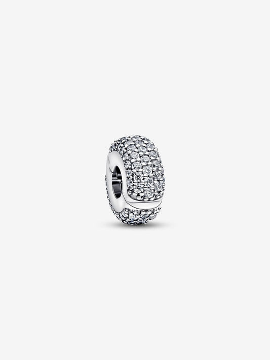 Clip Pavè Fascia Tripla Argento Sterling 925 Pandora 794032C01