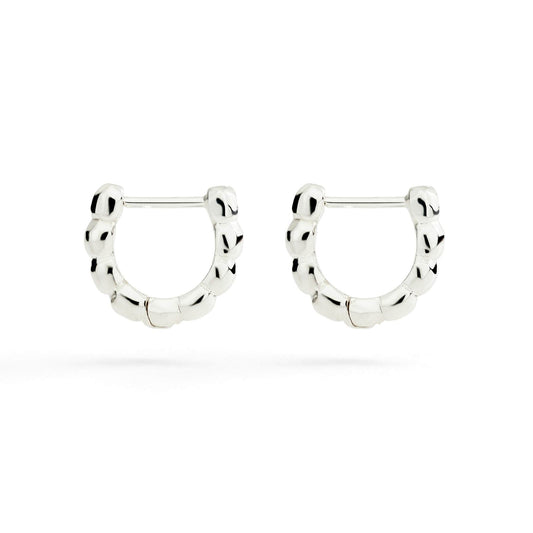Orecchini Hoop Granelli Dodo Argento DOC5004-GRANX-000AG