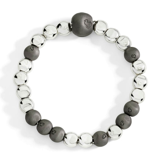 Bracciale Pepita Argento e Titanio Dodo DBC5006-PEPIT-0AGTI