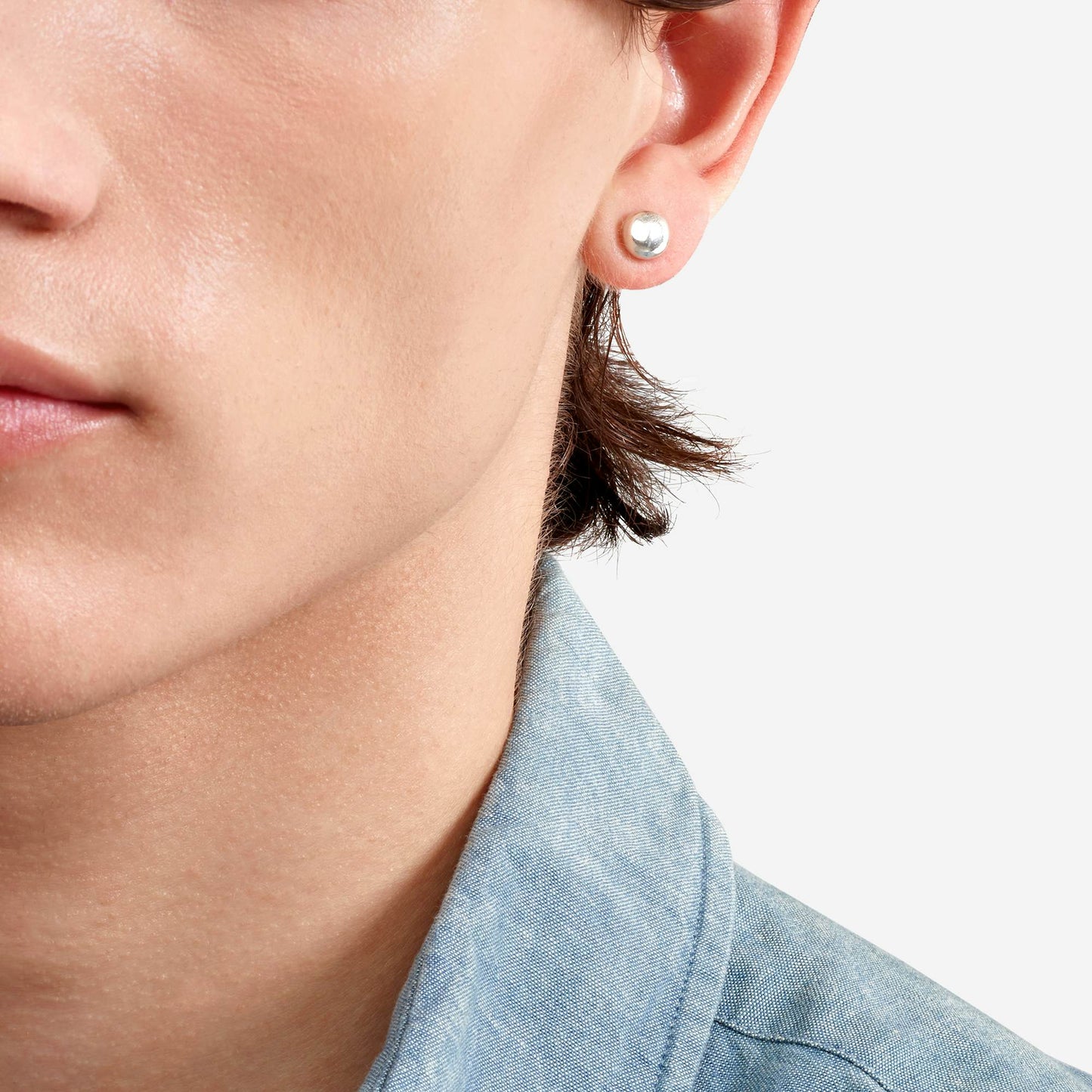 Orecchini Stud Pepita Argento Dodo DOC5002-PEPIT-000AG