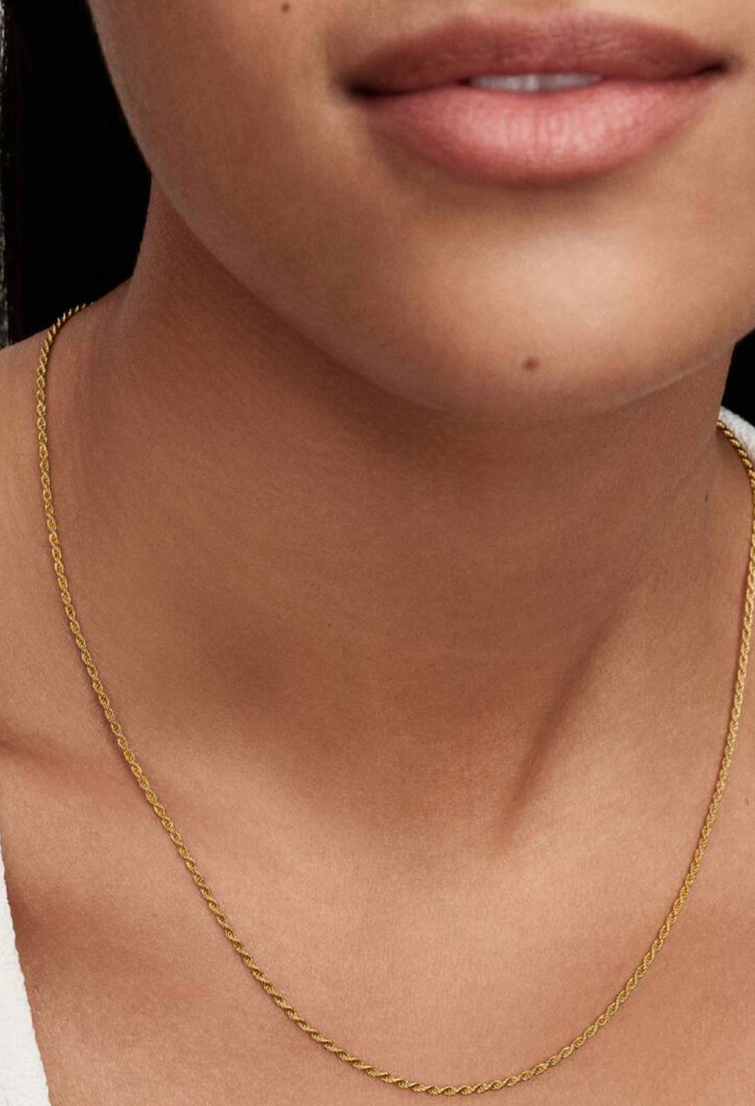 Collana Catenina Corda Intrecciata Color Oro Pandora 364687C00-70