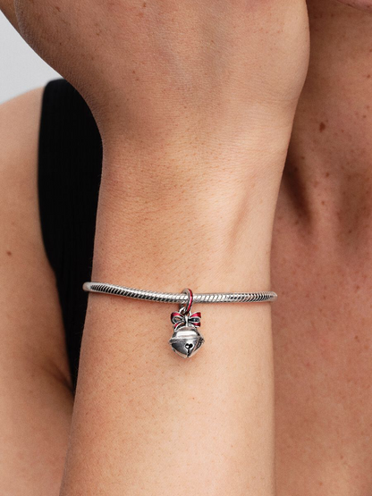 Charm Pendente Campanella di Natale Argento Sterling 925 Pandora 794246C01
