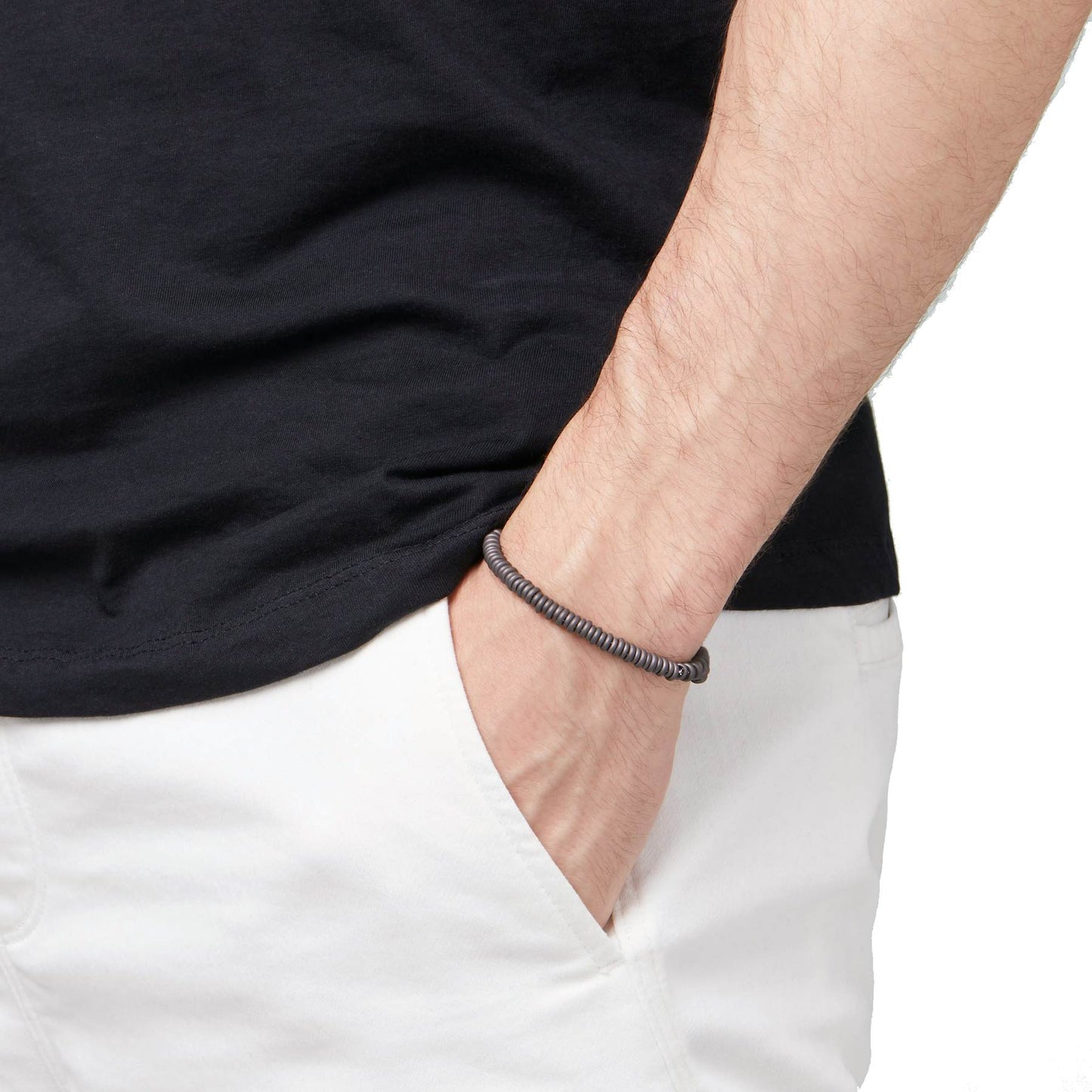 Bracciale Rondelle Titanio DBC6019-RONDE-TI09A