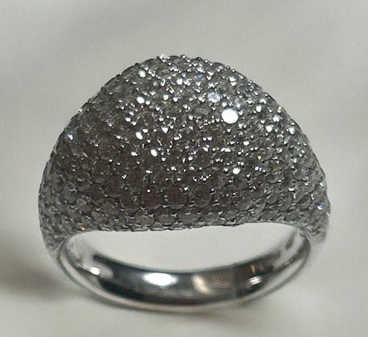 Chevalier Ring Pavé Diamonds Crivelli 234-5840