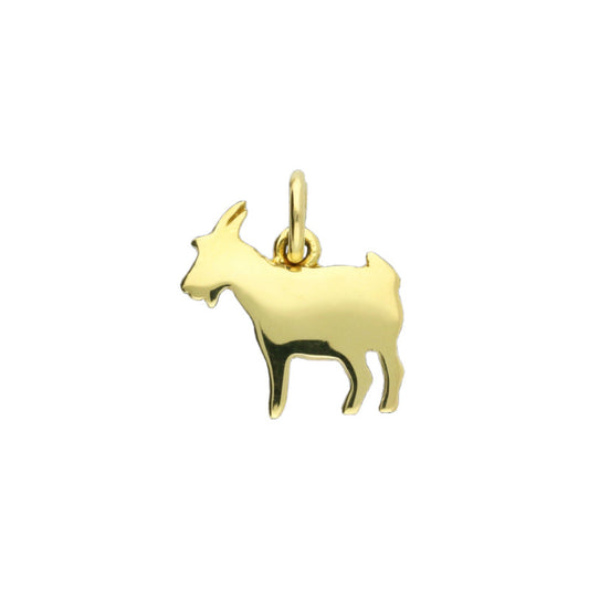 Goat Pendant 2 Gr 18 Kt Yellow Gold Dodo D12cpgog