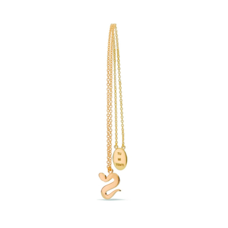 Collana Together Serpente Oro Giallo 18 Kt Dodo Dcsegog/o