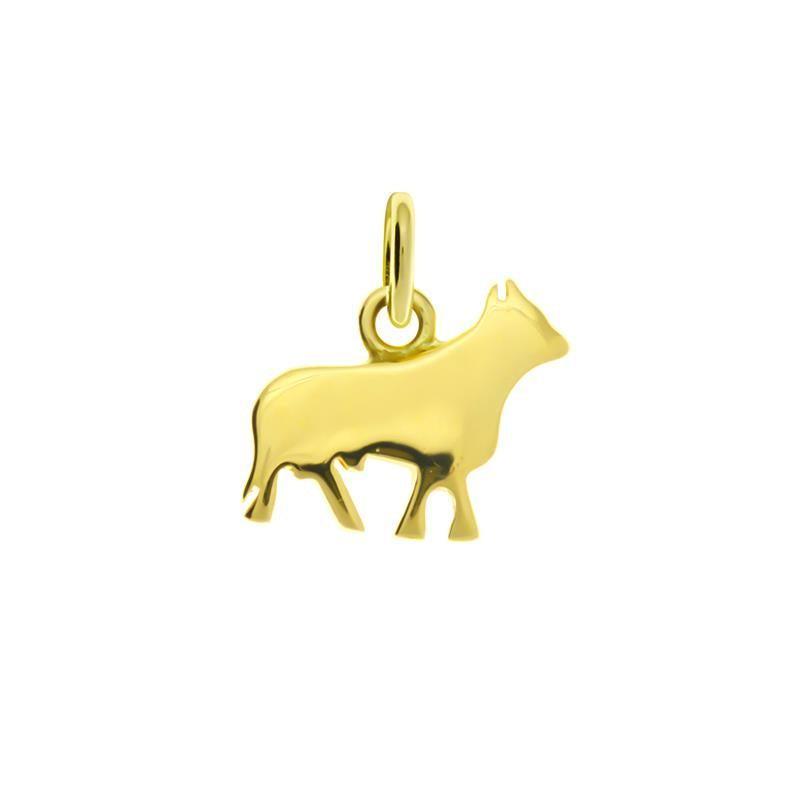 Cow Pendant 2 Gr 18 Kt Yellow Gold Dodo DM94033BULLL000OG