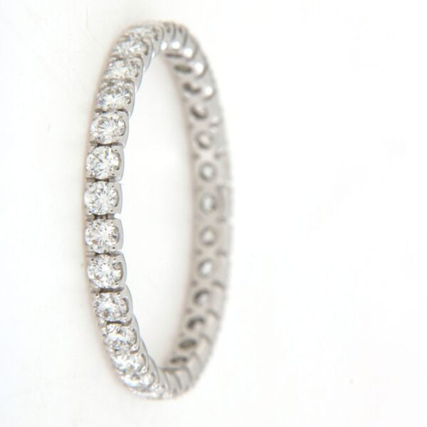 Girodito Ring in 18 Kt White Gold and Diamonds Crivelli 234-4051-10