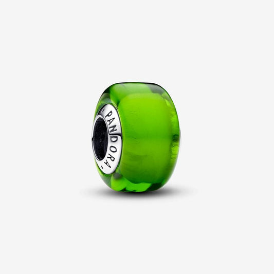 Charm Mini Vetro di Murano Verde Pandora 793106C00