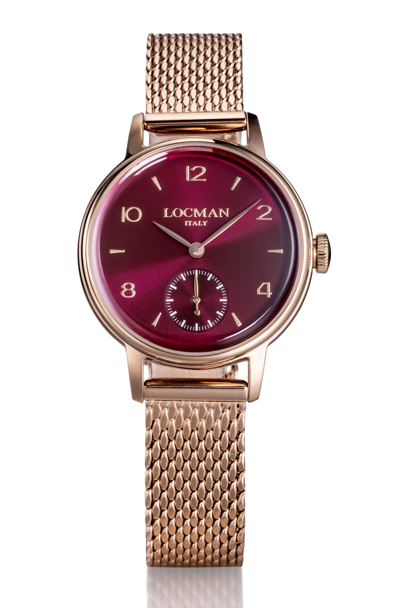 LOCMAN 1960 LADY - OROLOGIO 32 MM AL QUARZO E ACCIAIO ROSE GOLD 0258R29R-RRRDRGBR