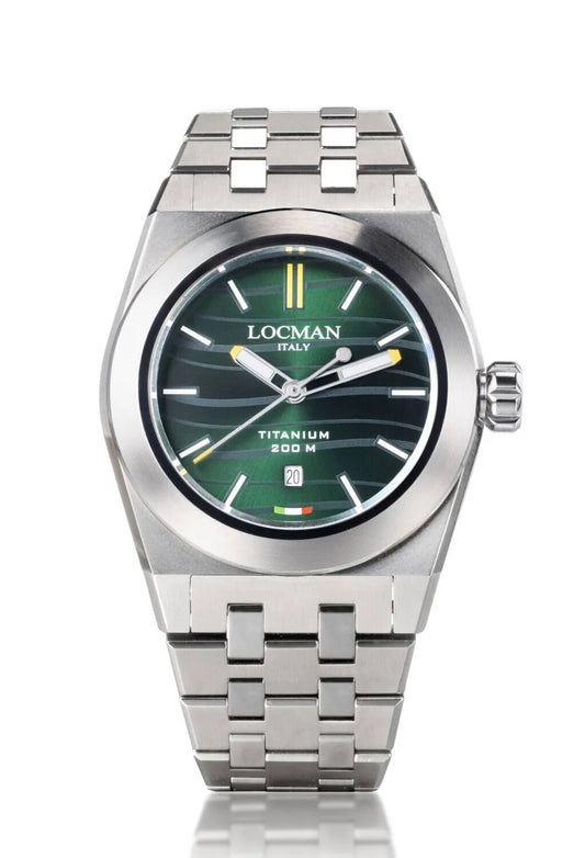 LOCMAN STEALTH - OROLOGIO AL QUARZO E TITANIO 0223T03S-00GRWHB0