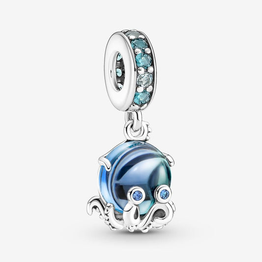 Charm Pendente Polpo Vetro di Murano 791694C01