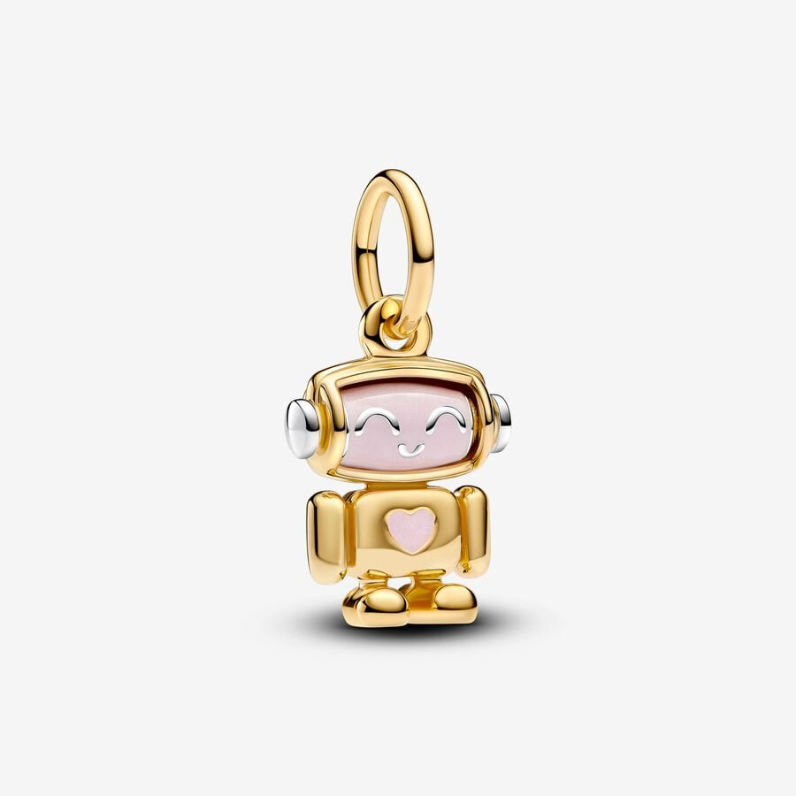 Charm Pendente Robot con testa girevole Pandora 763441C01