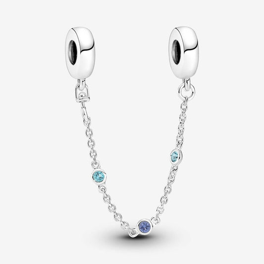 Catena di Sicurezza Pietre Blu Pandora 791688C01