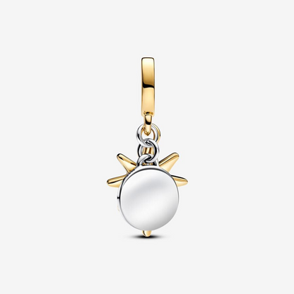 Charm Pendente Stella Polare da incidere con diamante creato in laboratorio Pandora 763588C01