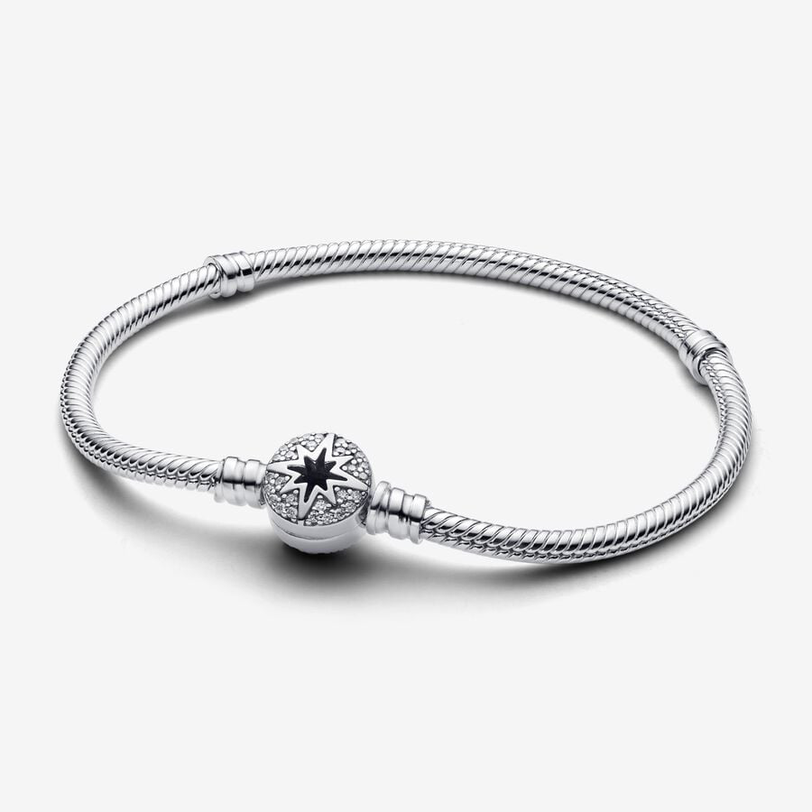 Bracciale con Chiusura Stella Polare Pandora 593584C01