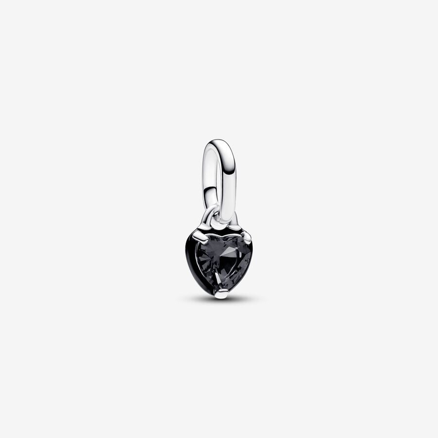 Charm Mini Pendente Black Chakra Heart Pandora ME 793042C01