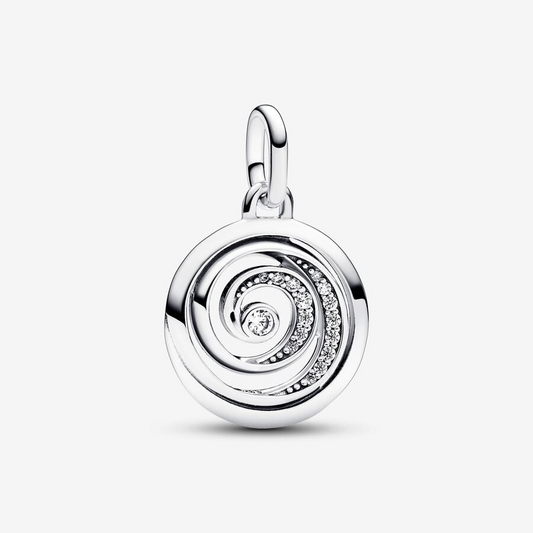 Charm Medallion Gratitude Spiral Pandora ME 793046C01