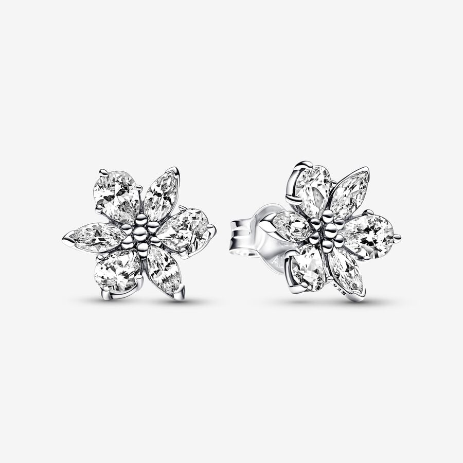 Herbarium Luminous Flowers Earrings with Pandora Spheres 292633C01