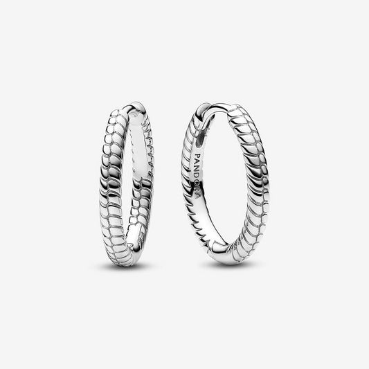 Pandora Small Modular Hoop Earrings 292728C01