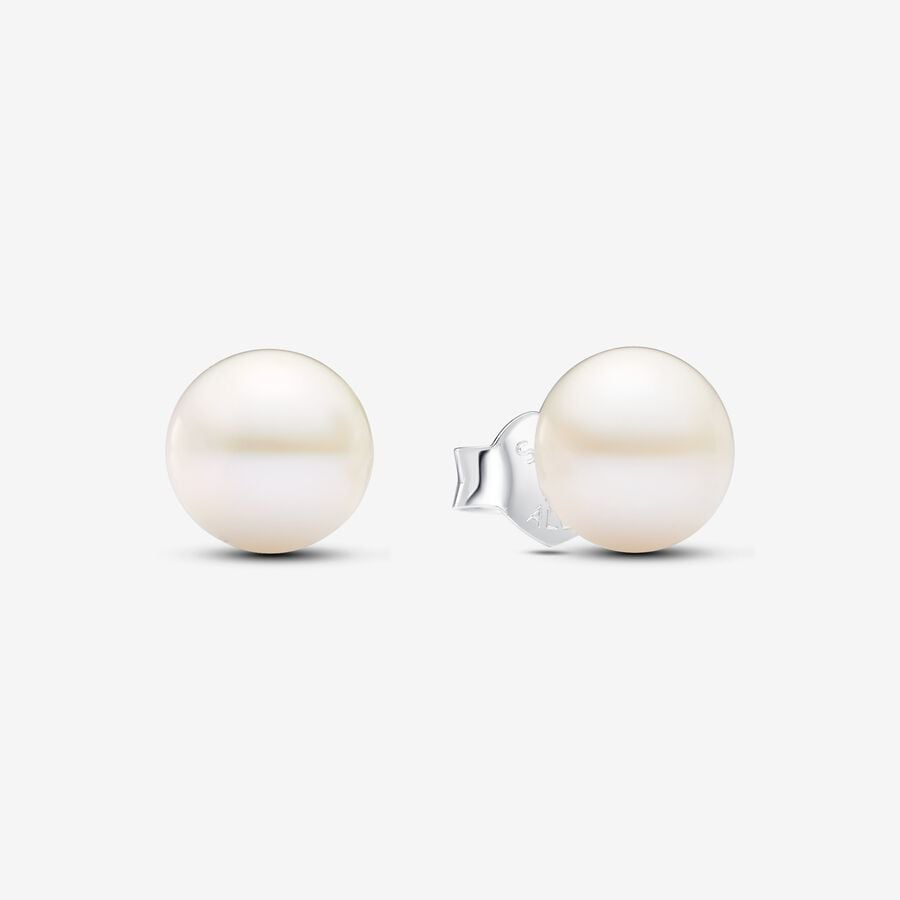 Pandora Large Cultured Freshwater Pearl Earrings 293169C01