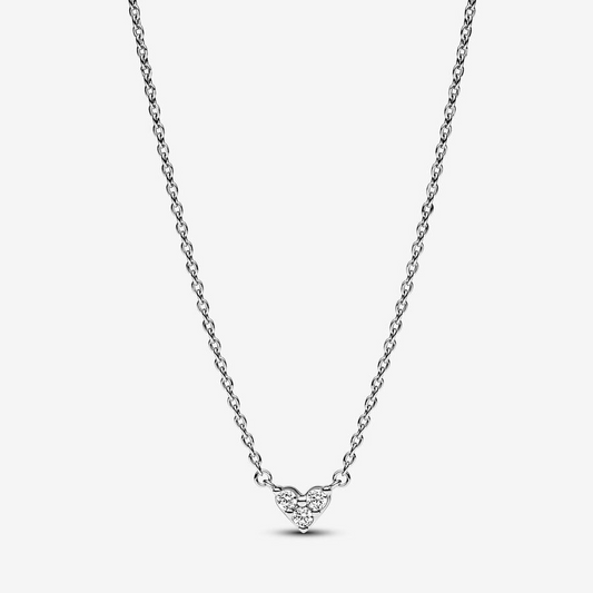 Collana Cuore con Tre Pietre Pandora 393014C01-45