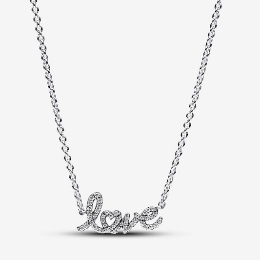 Pandora "Love" necklace 393076C01-45