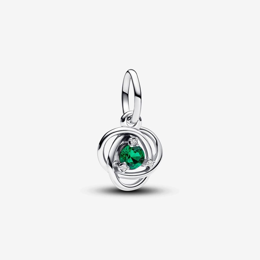 Pendente Cerchio Eterno Verde Scuro Maggio Pandora 793125C01