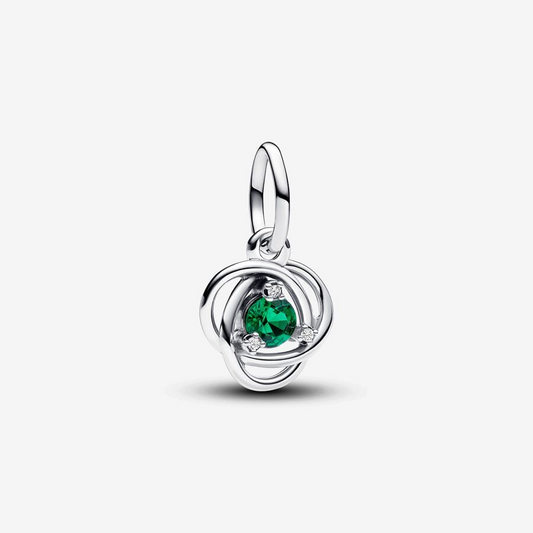 Dark Green May Eternal Circle Pendant Pandora 793125C01