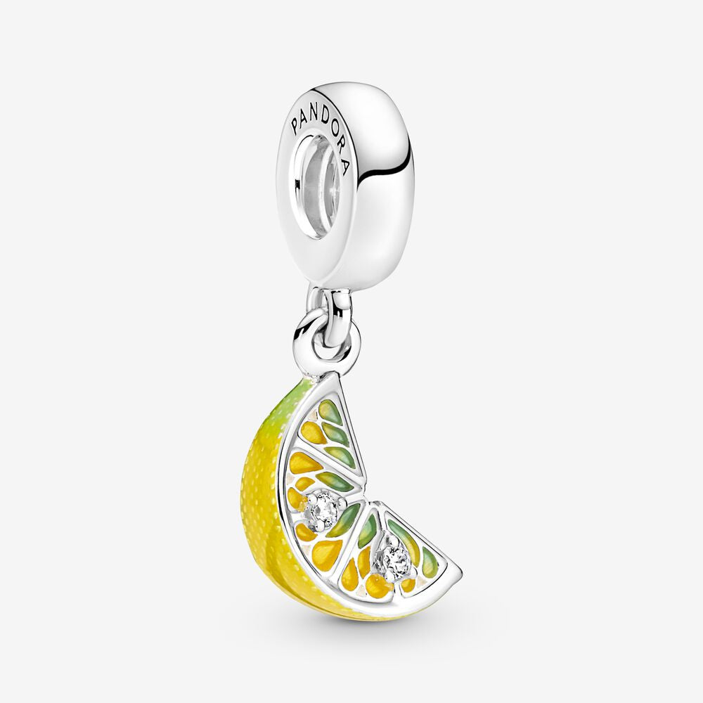 Lemon Slice Pendant Charm Pandora 791696C01