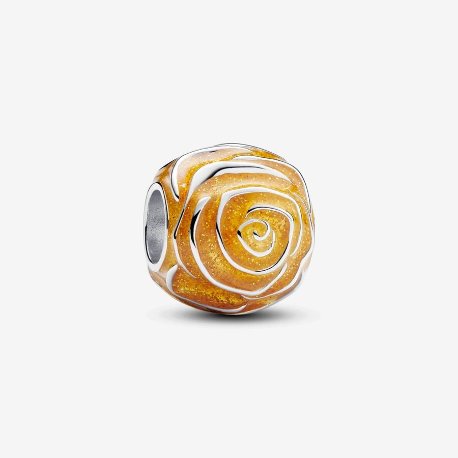 Charm Rosa Gialla Pandora 793212C02