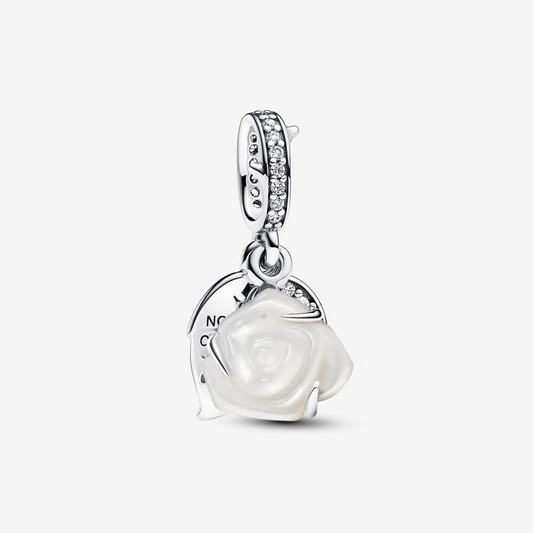 Charm Pendente Rosa Bianca Pandora 793200C01