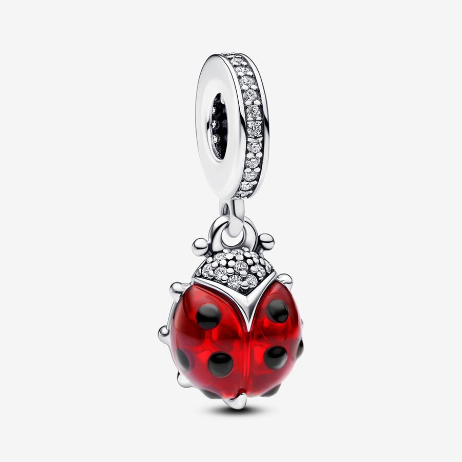 Pandora Ladybug Pendant Charm 792571C01