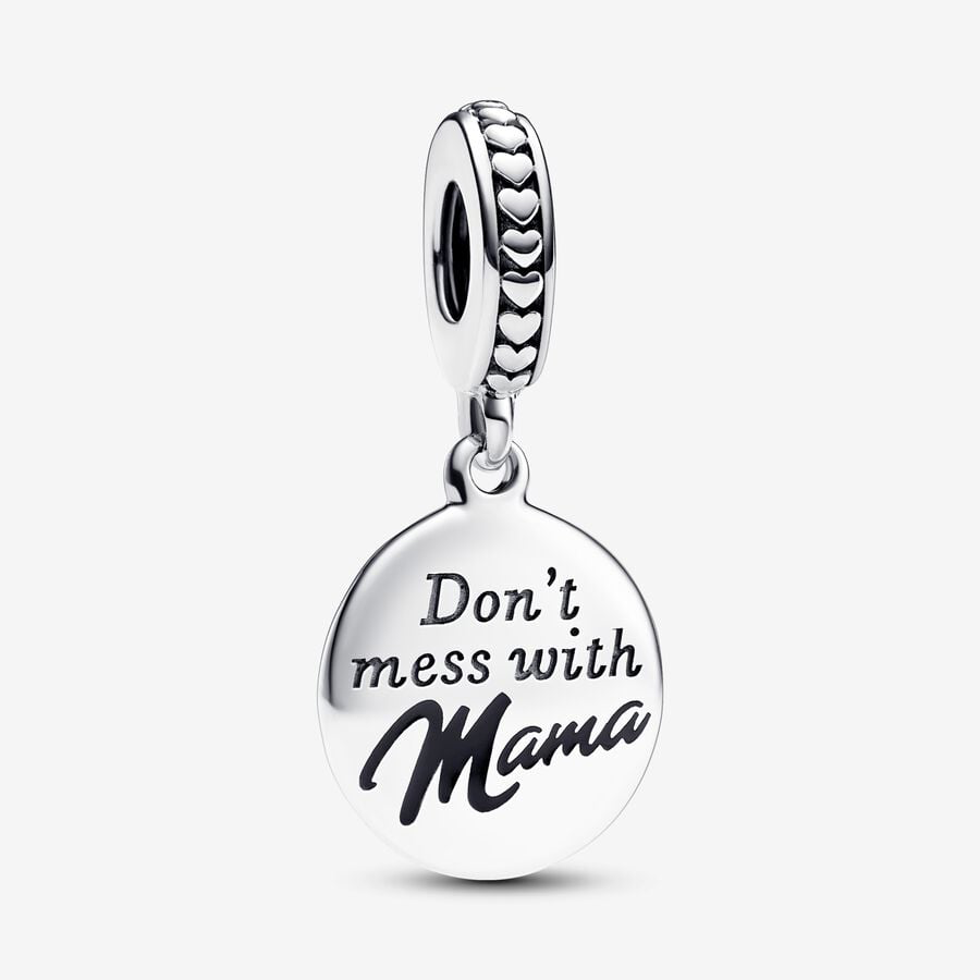 Charm Pendente “Don’t’ Mess with Mama” da incidere Pandora 793204C01