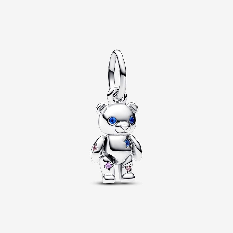 Charm Pendente Orsetto Teddy con Zampe Mobili Pandora 792986C01