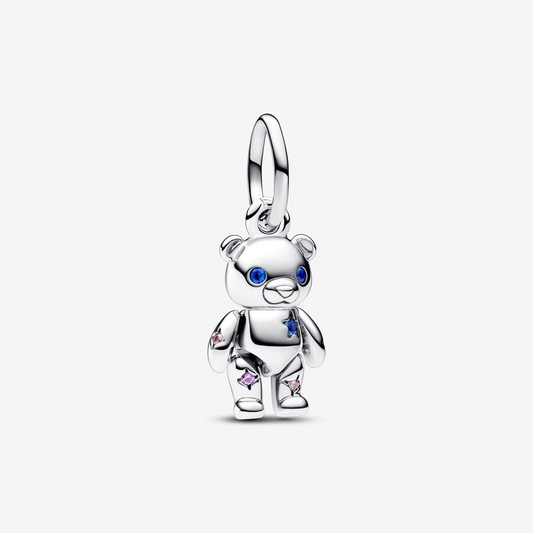 Charm Pendente Orsetto Teddy con Zampe Mobili Pandora 792986C01