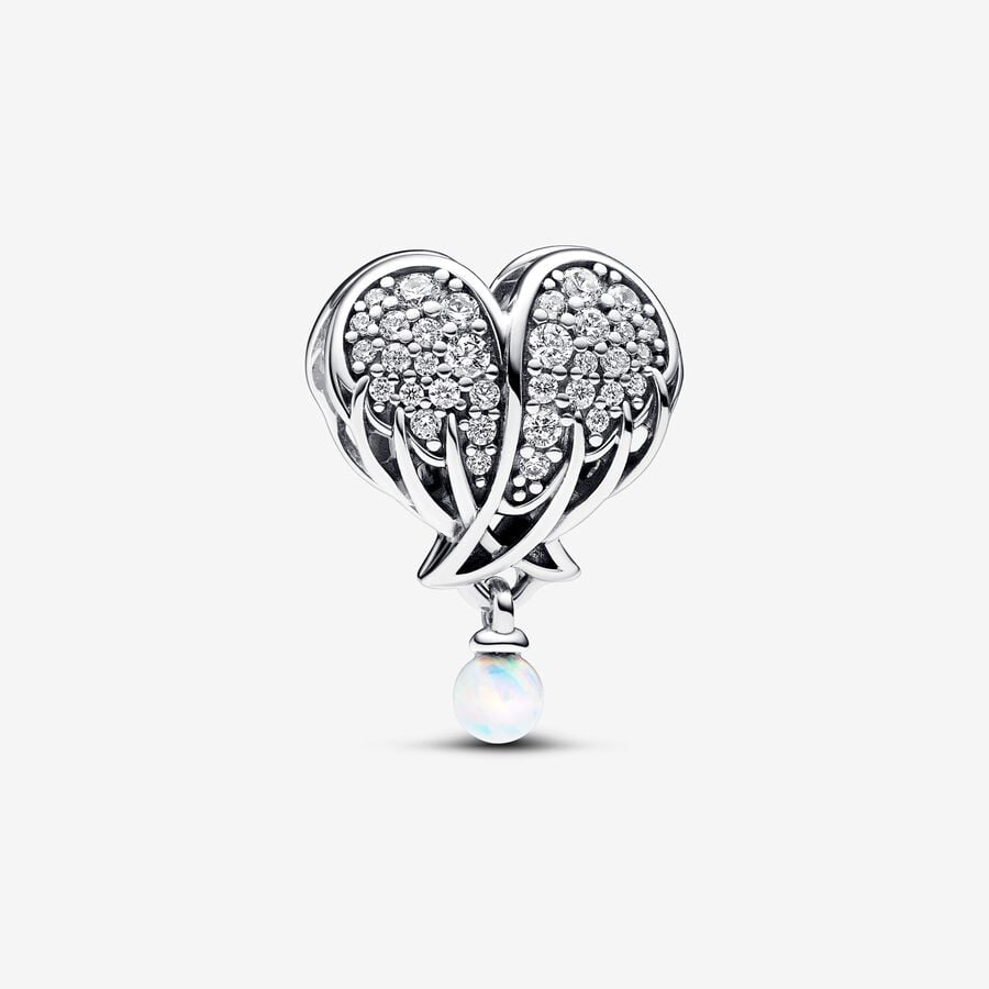 Pandora Angel Wings Heart Charm 792980C01