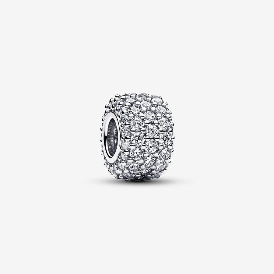 Pandora Triple Band Pavè Charm 792820C01