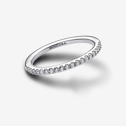 Pavè Ring Thin Band Pandora 192999C01