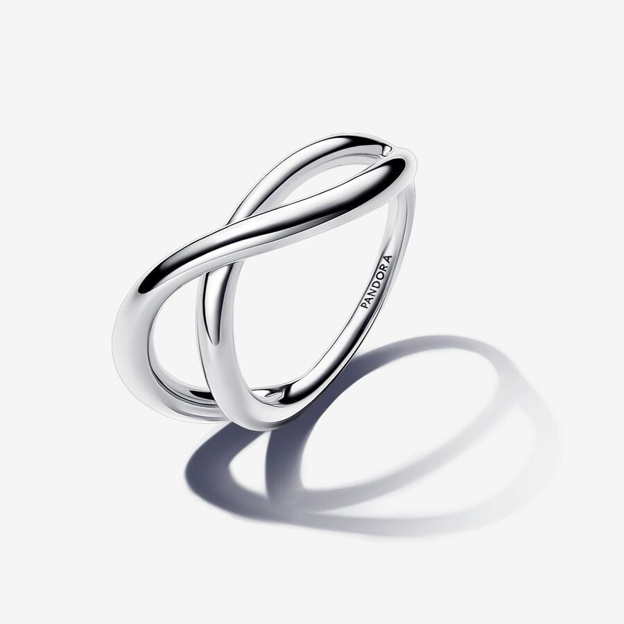 Infinity Ring Sinuous Line Pandora 193318C00