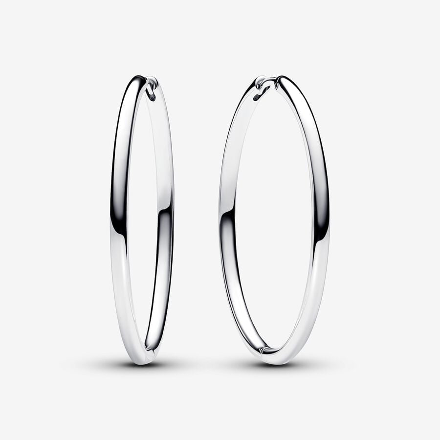 Pandora 40mm Modular Hoop Earrings 293336C00